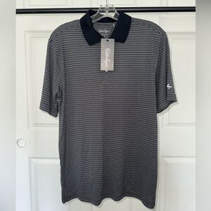 Walter Hagen Essentials Men’s Small Strip Polo Shirt